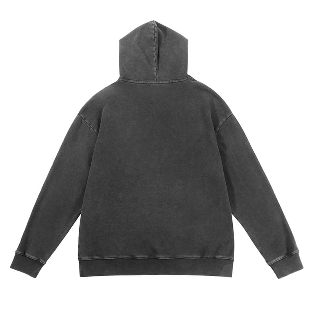 OEM apparel manufacturer wholesale acid washed hoodies