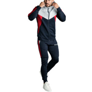 OEM apparel manufacturer sportswear zipper track suits set
