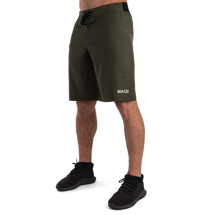 Maqi apparel custom logo gym wear shorts