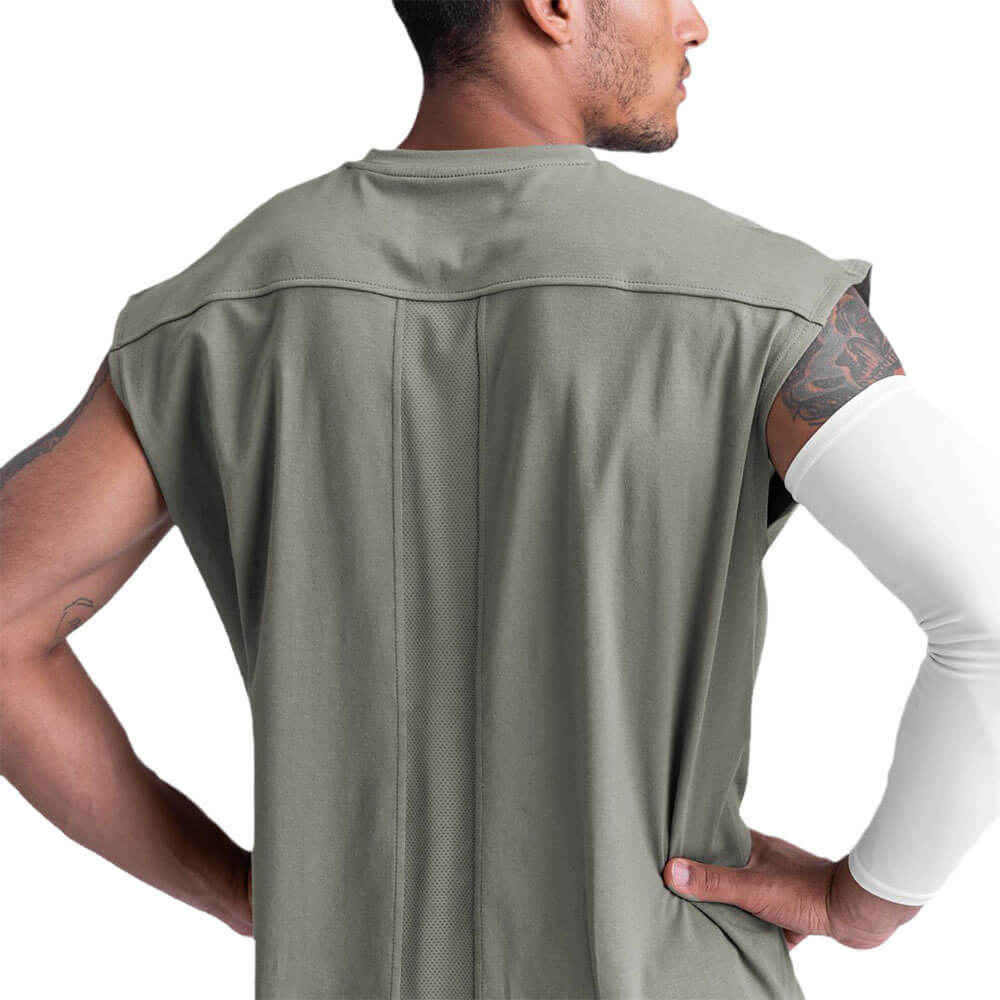 apparel manufacturer wholesale custom logo sleeveless tee shirts