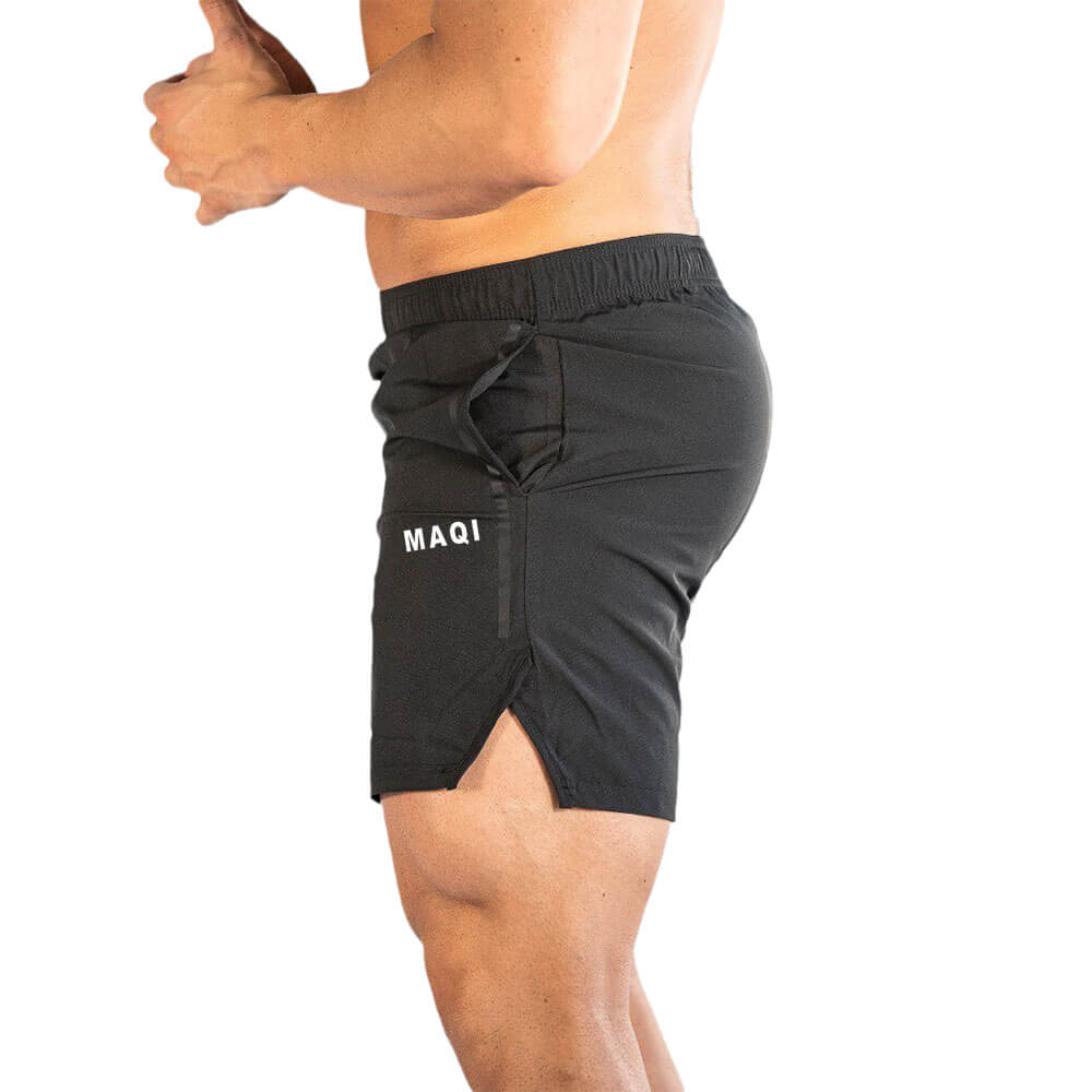 Maqi apparel wholesale custom logo athletic wear shorts